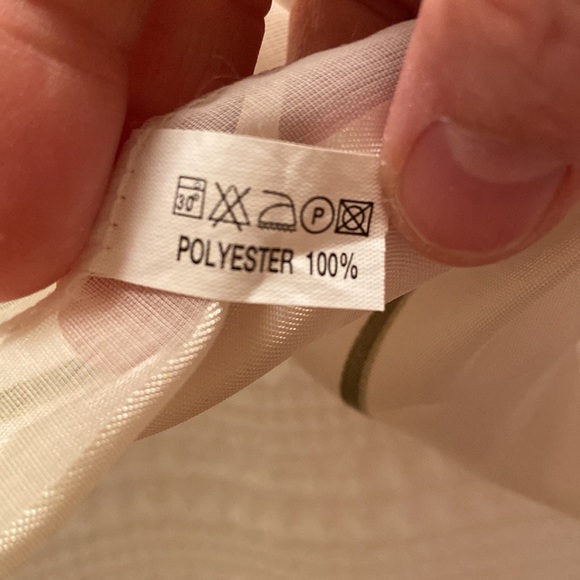 Angelique L Paris Scarf Tulips Red Gold Sheer Strips Gorgeous!🥰🌷 - Picture 5 of 7